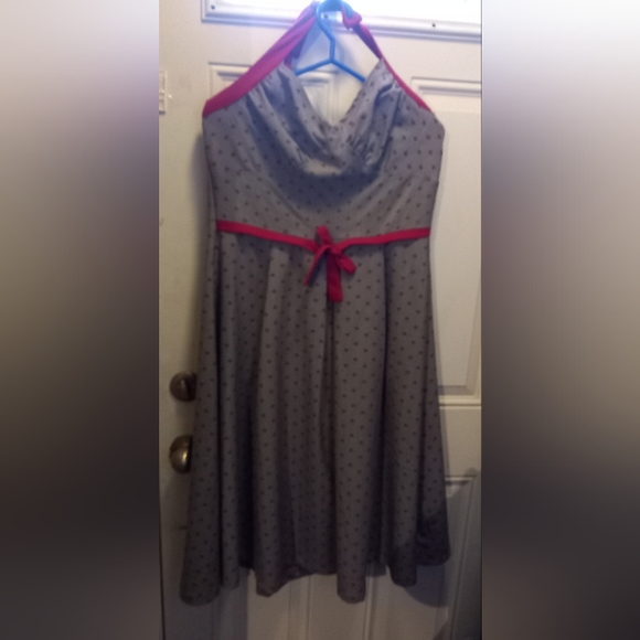 Bettie Page Dresses & Skirts - Better Page by Tatyana XL Halter Dress and Bolero